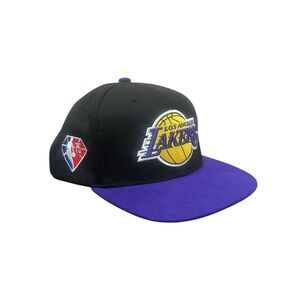 Mitchell And Ness Los Angeles Lakers NBA 75th Anniversary 2 Tone Purple/Black